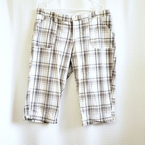 Lee Women's Madras Bermuda shorts